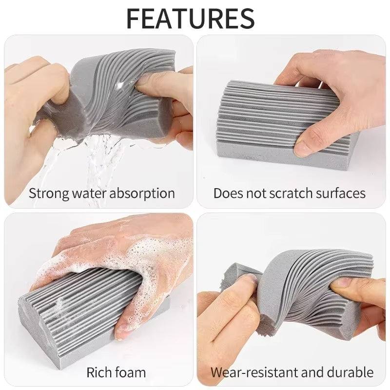 Super Easy Damp Cleaning Sponge (5 PCS Pack)